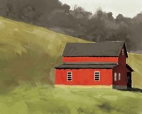 Red Barn I Fine Art Print