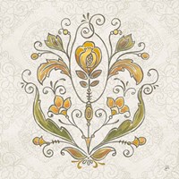 Mediterranean Flair V Neutral Fine Art Print