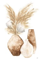 Vase Gray Pods Fine Art Print