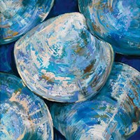 Blue Cherry Stones Fine Art Print