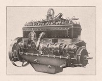 French Engine II Fine Art Print