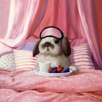 Breakfast In Bed Fine Art Print