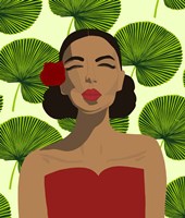 Exotic Lady Fine Art Print
