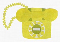 Retro Telephone II Fine Art Print