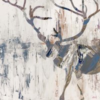 Neutral Rhizome Deer Fine Art Print