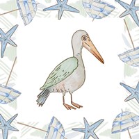 Birds On The Beach I Fine Art Print