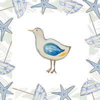 Birds On The Beach II Fine Art Print