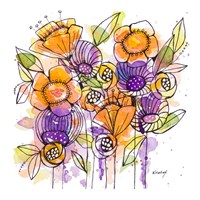 Floral Whisps Fine Art Print