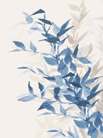 Blue Branch II Framed Print