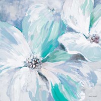 Blue Flower Song I Fine Art Print