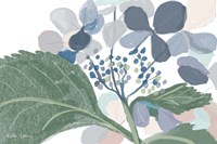 Navy Floral Fine Art Print