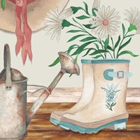 Cottage Scene II Framed Print