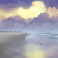 Peaceful Day On The Beach I Fine Art Print