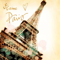 Je, t'aime Paris Fine Art Print