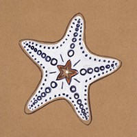 Ocean World Starfish Framed Print