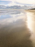 The Beach at Dusk Fine Art Print