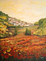 Tuscany Scene Fine Art Print