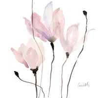 Floral Sway II Framed Print