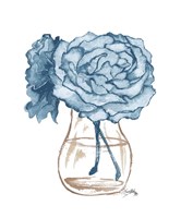 Blue Roses II Fine Art Print