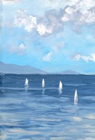 Boats and Waves I Fine Art Print