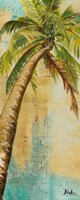 Beach Palm Panel II Fine Art Print