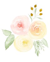 Watercolor Roses II Fine Art Print