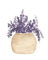 Pot Of Lavender Fine Art Print