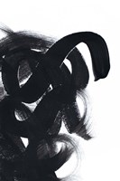 Noir Strokes III Fine Art Print