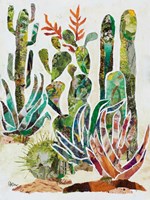 Desert Garden I Framed Print