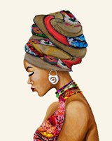 African Goddess Framed Print