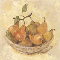 Sunlit Pears Smooth Framed Print