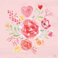 Love Always IV Pink Fine Art Print