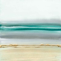 Linear Emerald II Fine Art Print