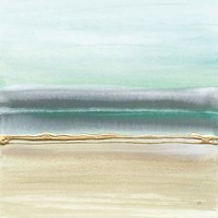 Linear Emerald I Fine Art Print