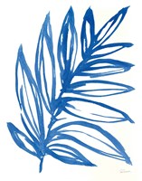 Nature in Blue I Framed Print