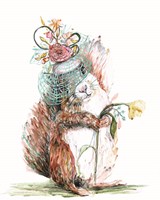 Enchanted Squirrel Framed Print