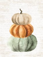 Pumpkin Stack Fine Art Print