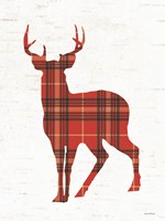 Plaid Deer Fine Art Print