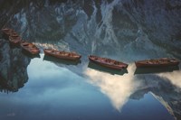 Boats of Braies II Fine Art Print