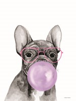 Bubble Gum Puppy Fine Art Print