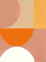 Retro Abstract V Bright Framed Print