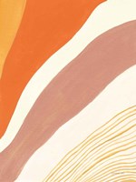 Retro Abstract IV Bright Framed Print