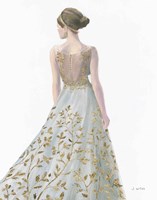 Beautiful Lady II Dress Fine Art Print