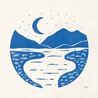 On the Horizon II Fine Art Print