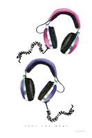 Headphones Love Fine Art Print