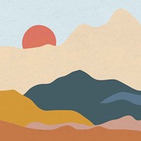 Mountainous II Fine Art Print