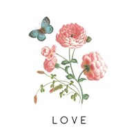 Victorian Garden Bright VII Framed Print