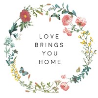 Victorian Garden Bright VI Framed Print