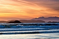 A Long Beach Sunset Fine Art Print