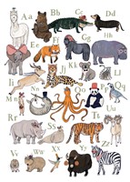 ABC Party Animal Fine Art Print